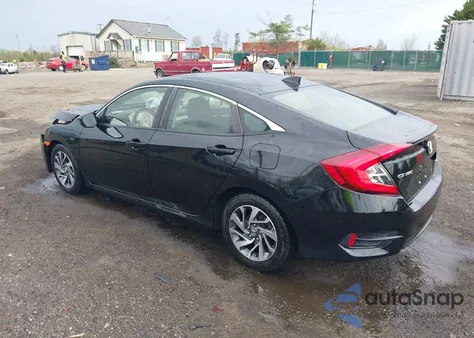 2018 Honda Civic Ex-T from USA, damaged, VIN JHMFC1F34JX023930